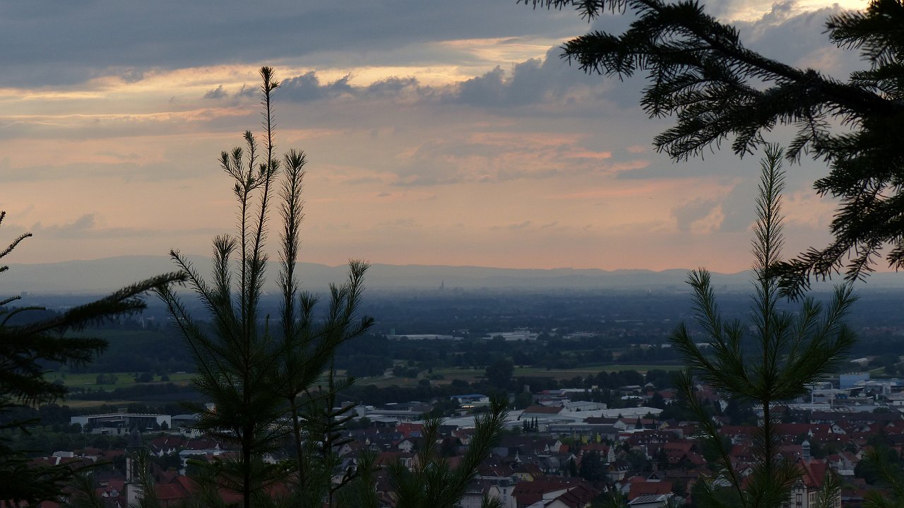 P1080671.jpg - Ausblick zum Straßburger Münster mit den Vogesen im Hintergrund